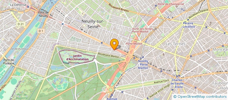 localisation de l'entreprise AGENCE MARQUISE à NEUILLY-SUR-SEINE