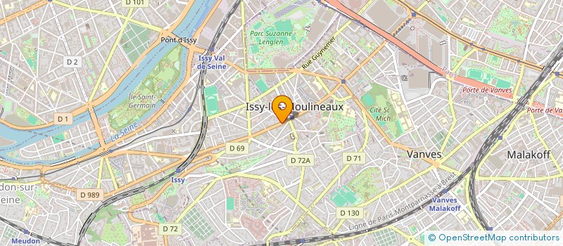 localisation de l'entreprise AGENCE MARTIN à ISSY-LES-MOULINEAUX