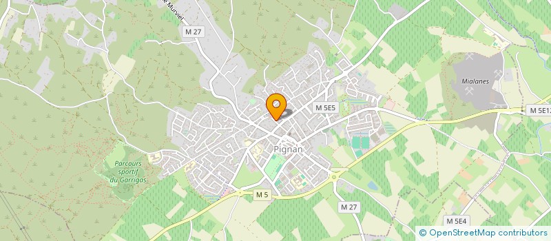 localisation de l'entreprise AGENCE MAXELE PRESSE à PIGNAN