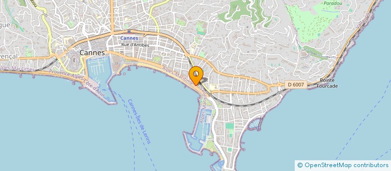 localisation de l'entreprise AGENCE MAYENT à CANNES