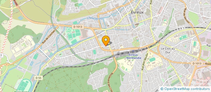 localisation de l'entreprise AGENCE MC3 à EVREUX
