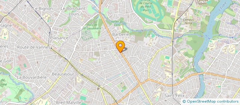 localisation de l'entreprise AGENCE.MEDIA  NANTES