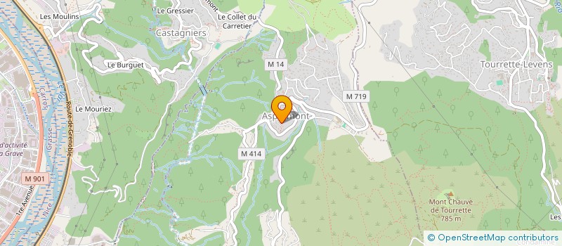 localisation de l'entreprise AGENCE MEDIAFAUNE à ASPREMONT