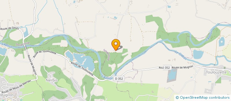 localisation de l'entreprise AGENCE MEDICALE SERVICES  SOUPROSSE