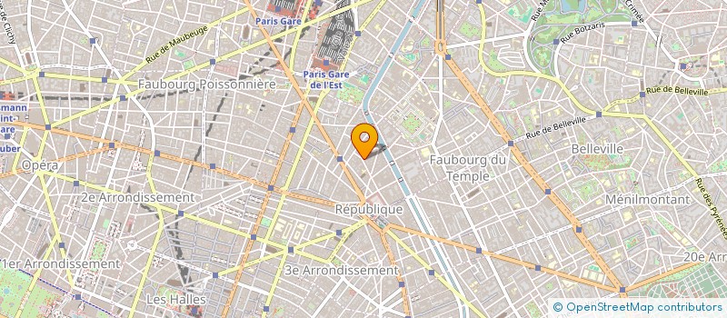 localisation de l'entreprise AGENCE MELINE SAINT-MARC  PARIS