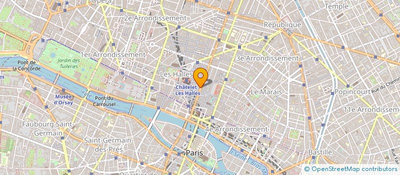 localisation de l'entreprise AGENCE METROPOLITAINE DES DECHETS MENAGERS à PARIS