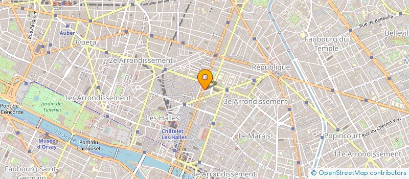 localisation de l'entreprise AGENCE METROPOLITAINE DES MOBILITES PARTAGEES à PARIS
