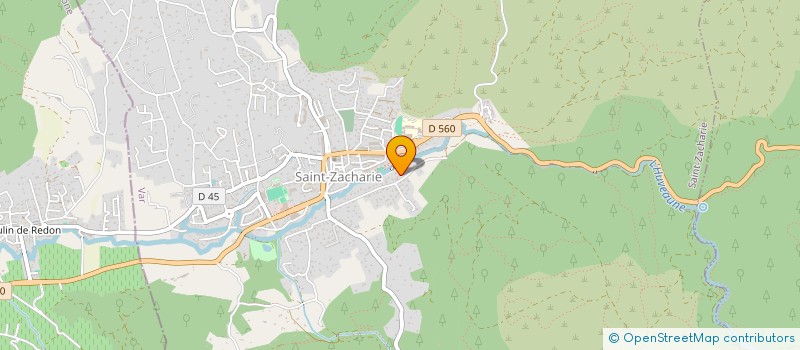 localisation de l'entreprise AGENCE MH DESIGNER  SAINT-ZACHARIE