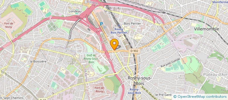 localisation de l'entreprise AGENCE MIBOGA à ROSNY-SOUS-BOIS