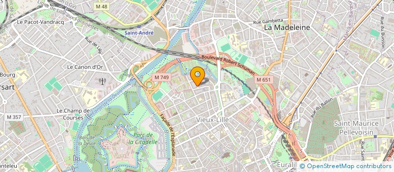 localisation de l'entreprise AGENCE MLK à LILLE