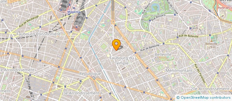 localisation de l'entreprise AGENCE MLLE PITCH  PARIS