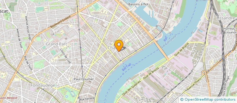 localisation de l'entreprise AGENCE MOAI à BORDEAUX