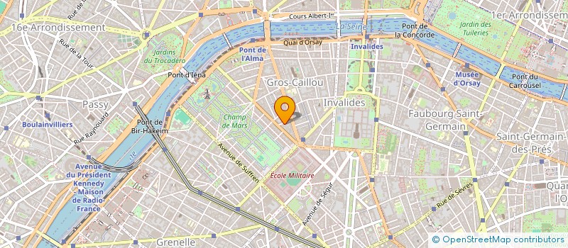 localisation de l'entreprise AGENCE MODELES  PARIS