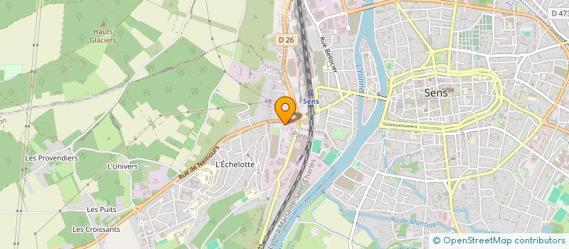 localisation de l'entreprise AGENCE MOOVE  PARON