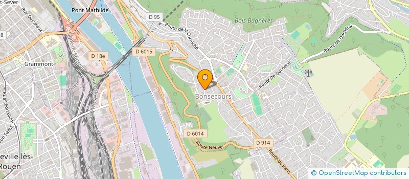 localisation de l'entreprise AGENCE MORLAY - BALLIERE  BONSECOURS