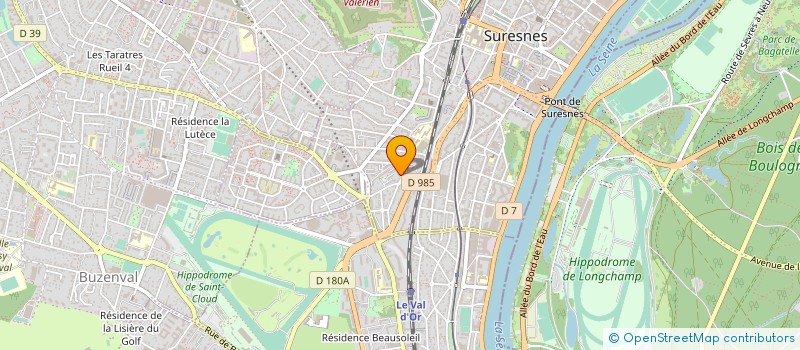 localisation de l'entreprise AGENCE MOVE à SURESNES
