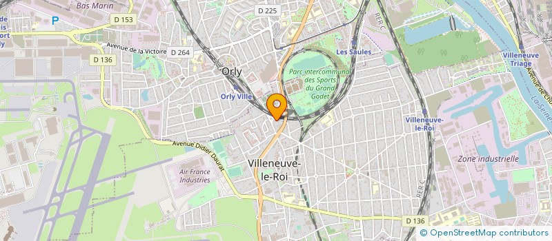 localisation de l'entreprise AGENCE MULTI SERVICE AMIANTE à VILLENEUVE-LE-ROI