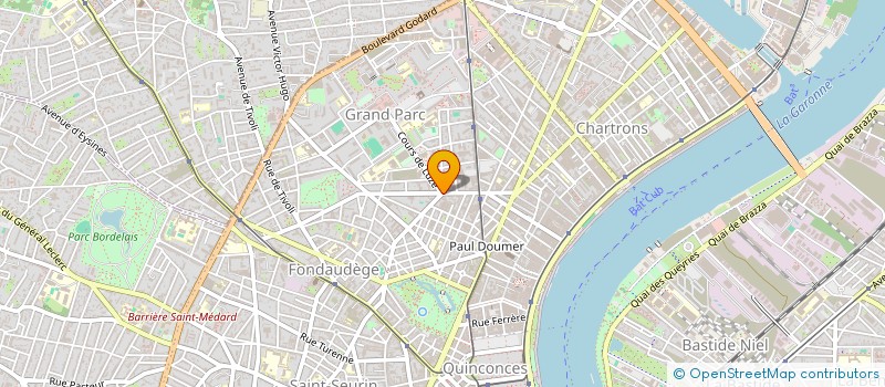 localisation de l'entreprise AGENCE MULTI SERVICES BORDEAUX à BORDEAUX