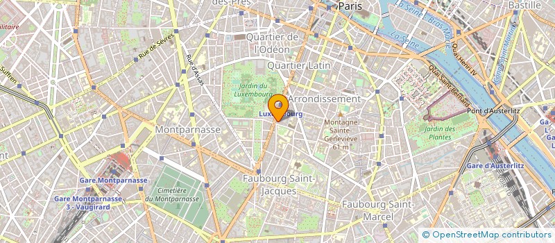 localisation de l'entreprise AGENCE MUTUALISATION UNIVERSITES ETS ENSEIGNEMENT SUP OU RECHERCHE ET SUPPORT A L ENSEIGNEMENT SUP OU LA RECHERCHE à PARIS