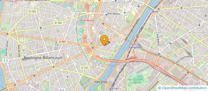 localisation de l'entreprise AGENCE MVA  PARIS