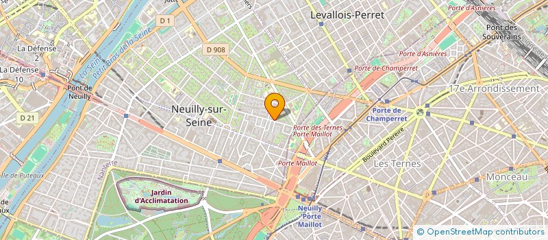 localisation de l'entreprise AGENCE MYCENA à NEUILLY-SUR-SEINE