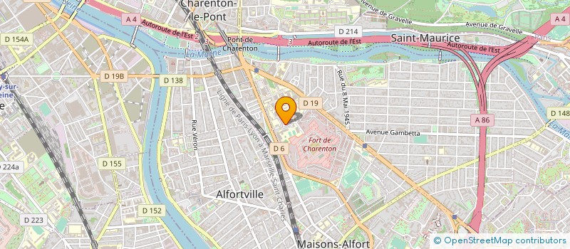 localisation de l'entreprise AGENCE NATIONALE DE SECURITE SANITAIRE DE L ALIMENTATION DE L ENVIRONNEMENT ET DU TRAVAIL à MAISONS ALFORT