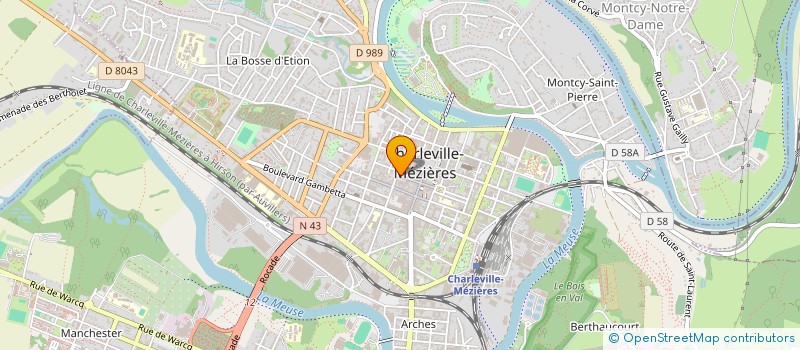 localisation de l'entreprise AGENCE NATIONALE DES TITRES SECURISES à CHARLEVILLE-MEZIERES
