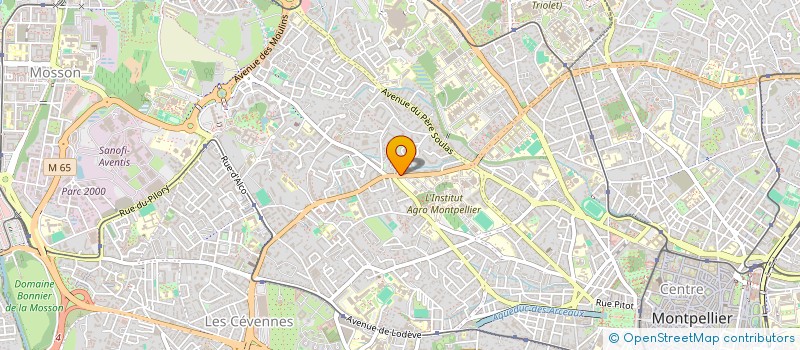 localisation de l'entreprise AGENCE NATIONALE PARTENAIRES ECONOM FINA à MONTPELLIER