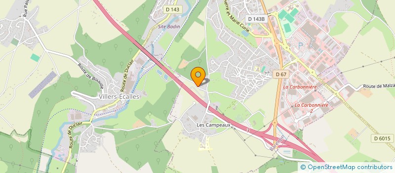 localisation de l'entreprise AGENCE NDNM  BARENTIN