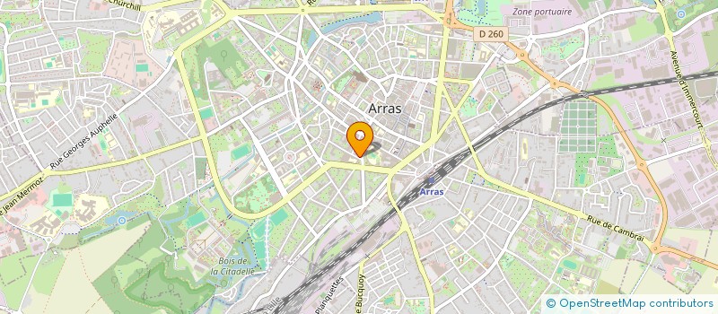 localisation de l'entreprise AGENCE NEO à ARRAS