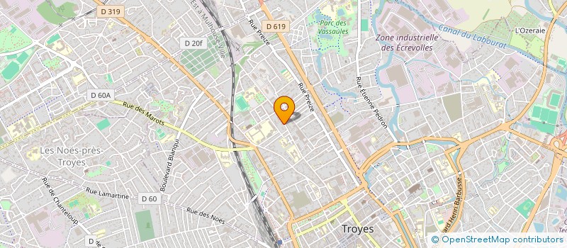 localisation de l'entreprise AGENCE NEXUS DIGITALE  TROYES