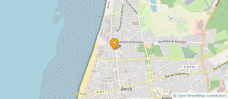 localisation de l'entreprise AGENCE NOEL à BERCK