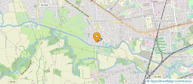 localisation de l'entreprise AGENCE NOKTE CREATIVE  ECKBOLSHEIM