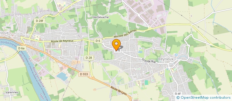localisation de l'entreprise AGENCE NOLHA à REYRIEUX