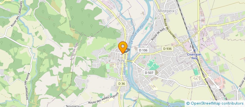 localisation de l'entreprise AGENCE NOMA  NAY