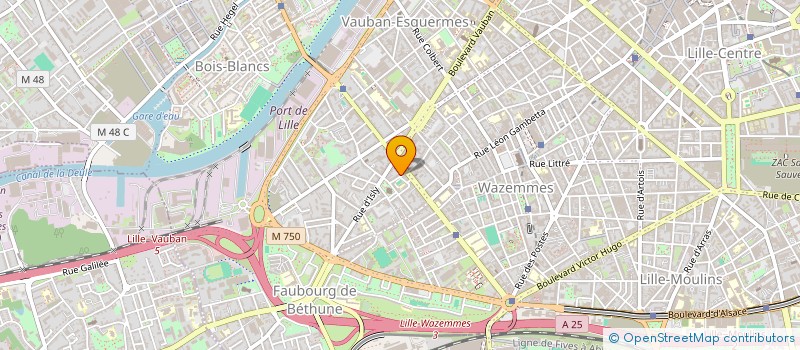 localisation de l'entreprise AGENCE NORD à LILLE