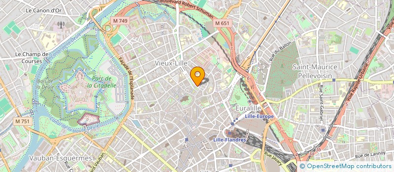 localisation de l'entreprise AGENCE NORD SECURITE INTERVENTION  LILLE