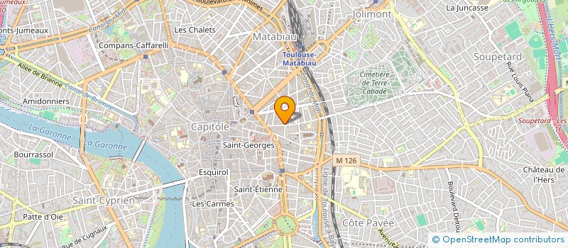 localisation de l'entreprise AGENCE NORMALE  TOULOUSE