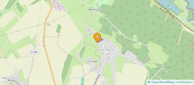 localisation de l'entreprise AGENCE NORMANDE DES BOIS à SAINT-PIERRE-EN-VAL