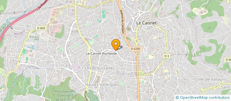 localisation de l'entreprise AGENCE NORMANDE IMMOBILIERE à LE CANNET