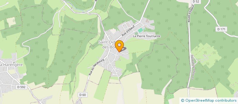 localisation de l'entreprise AGENCE NORMANDE PROTECTION INCENDIE à SAINT-DIDIER-DES-BOIS