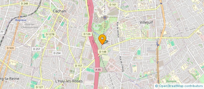 localisation de l'entreprise AGENCE NOUVEAU SERVICE  IVRY-SUR-SEINE