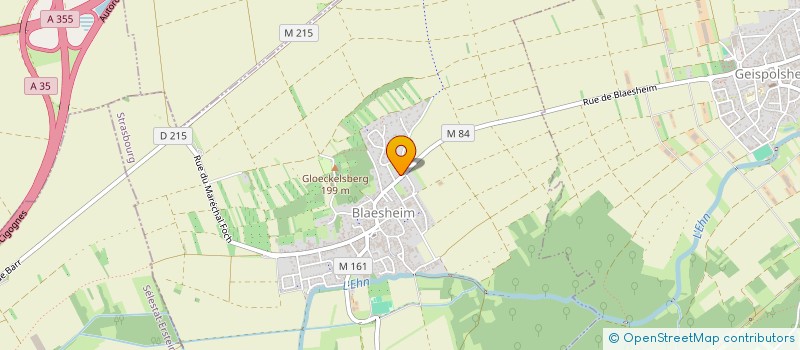 localisation de l'entreprise AGENCE NS  BLAESHEIM