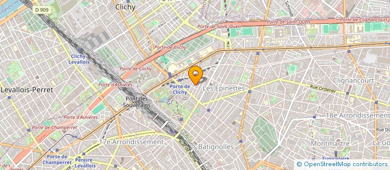 localisation de l'entreprise AGENCE ONE RP  PARIS