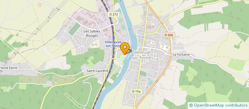 localisation de l'entreprise AGENCE ORPHEA à VILLENEUVE-SUR-YONNE