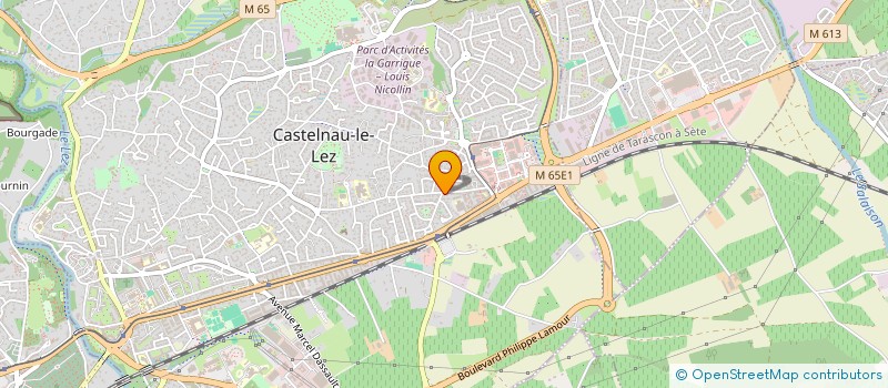 localisation de l'entreprise AGENCE OT à CASTELNAU LE LEZ