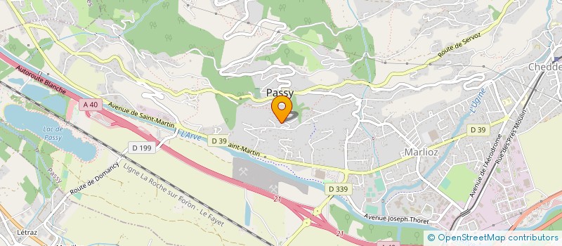 localisation de l'entreprise AGENCE PACHECO à PASSY
