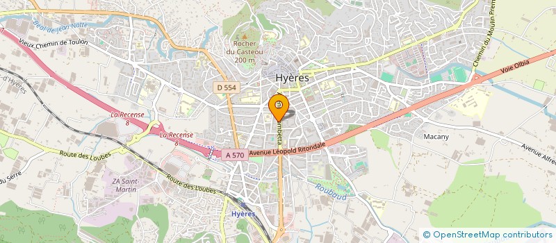 localisation de l'entreprise AGENCE PALMIER IMMO  HYERES