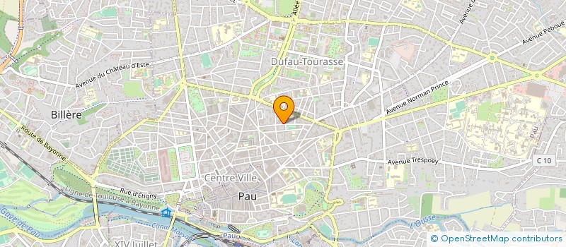 localisation de l'entreprise AGENCE PALOISE SERVICE PLUS à PAU
