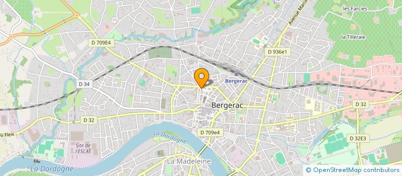 localisation de l'entreprise AGENCE PAUL à BERGERAC